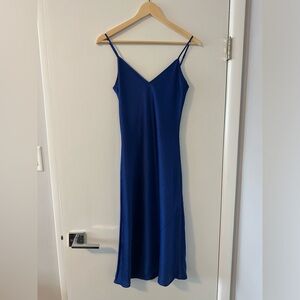 Wilfred Only Slip Satin Midi Dress